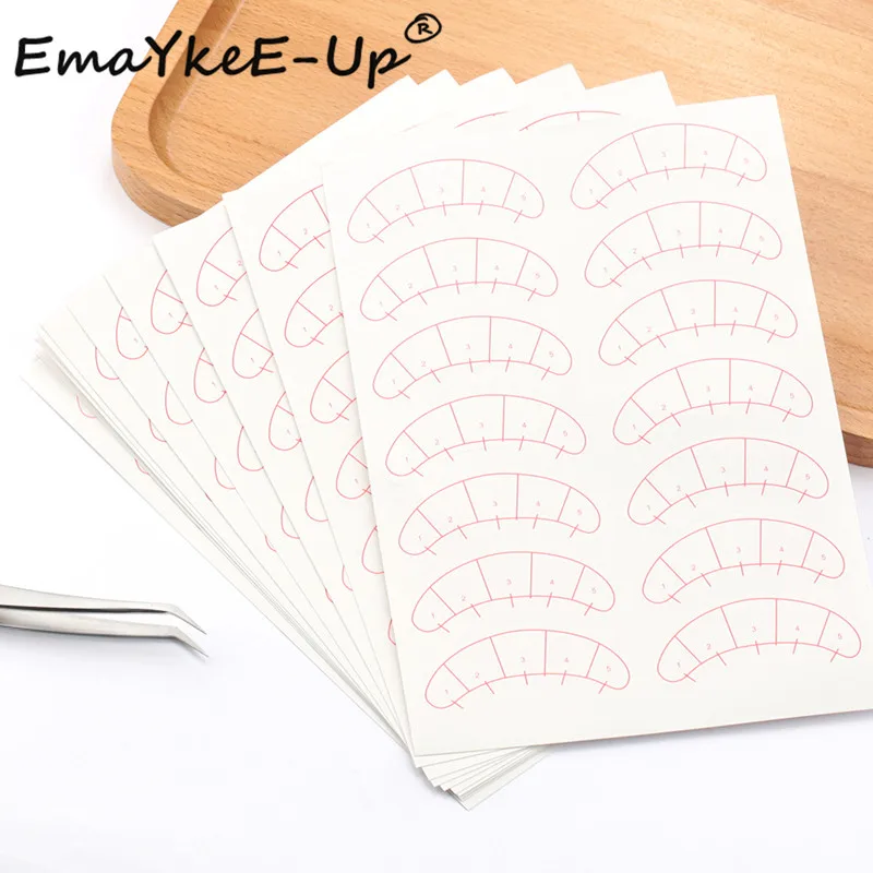 140 Pcs Paper Patches 3D Eyelash Under Eye Pads Patch Lash False