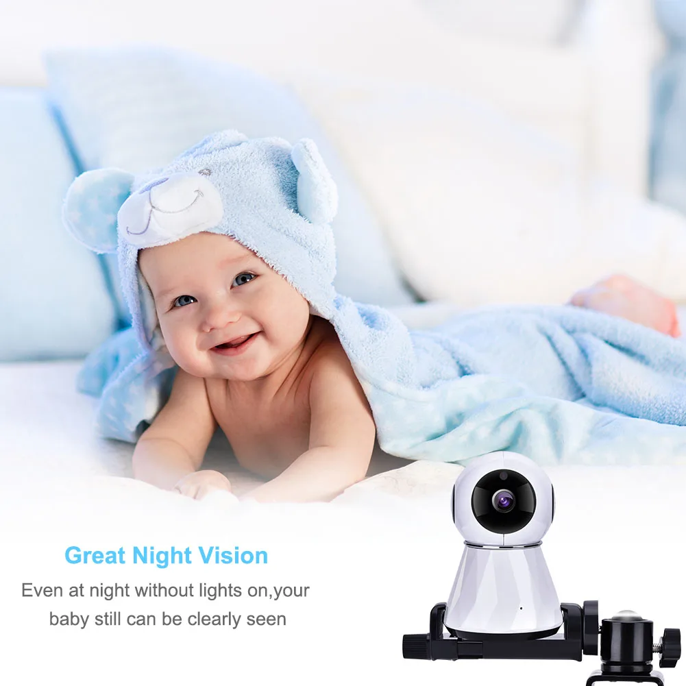 

52-100mm Width Baby Video Monitor Camera Mount Phone Bracket Holder Shelf For Home Nursery Cribs Bed Lazy Phone Stand
