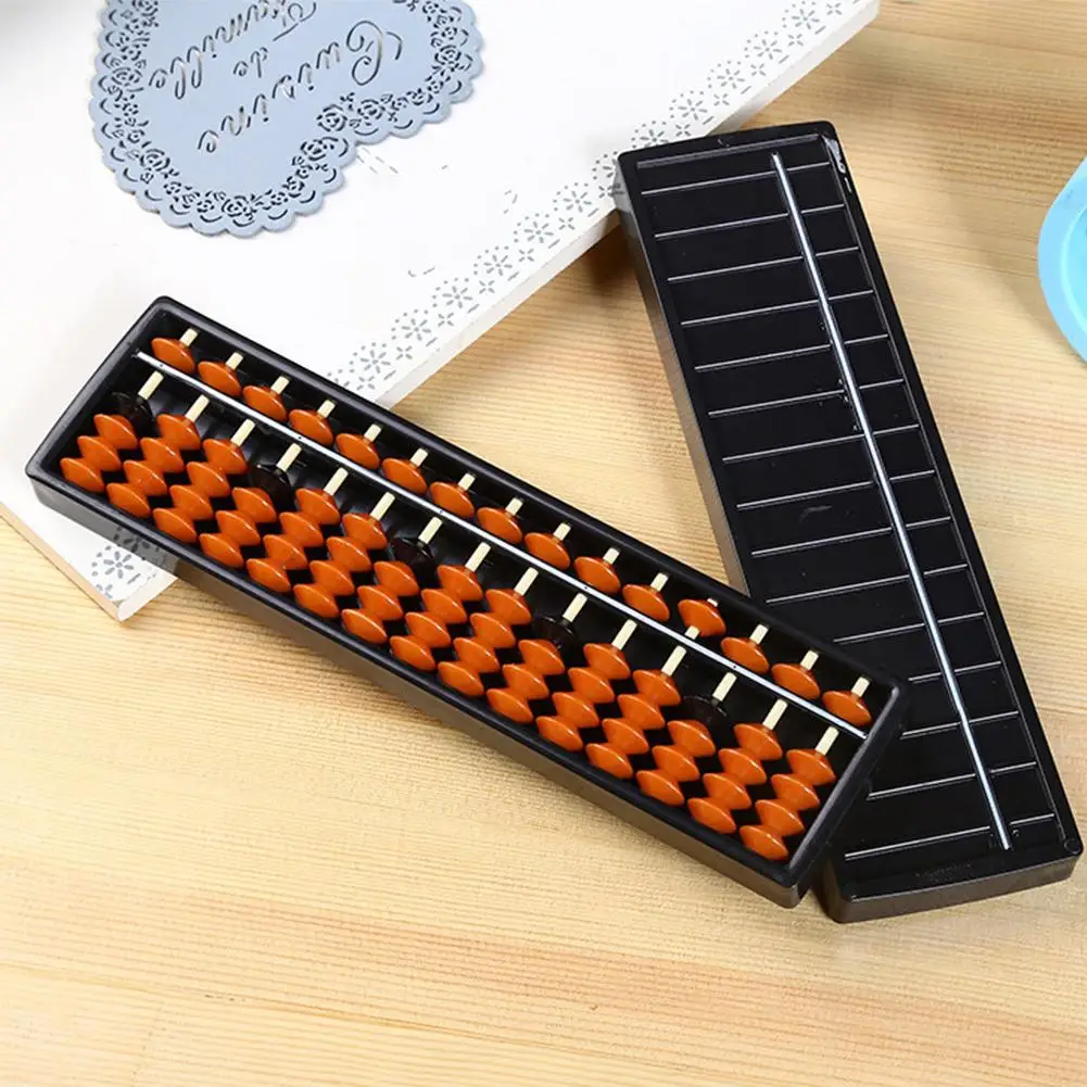 Chinese Abacus Arithmetic Soroban 13 Digits Kids Maths Toys Calculating 