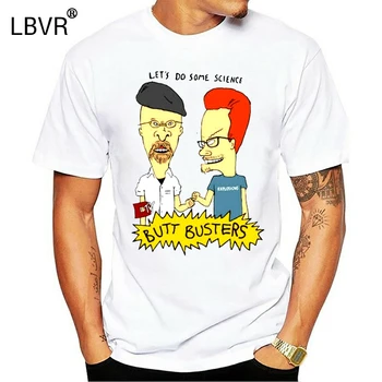 

Let'S Do Some Science Butt Busters Beavis And Butthead Parody White T-Shirt Gym Tee Shirt