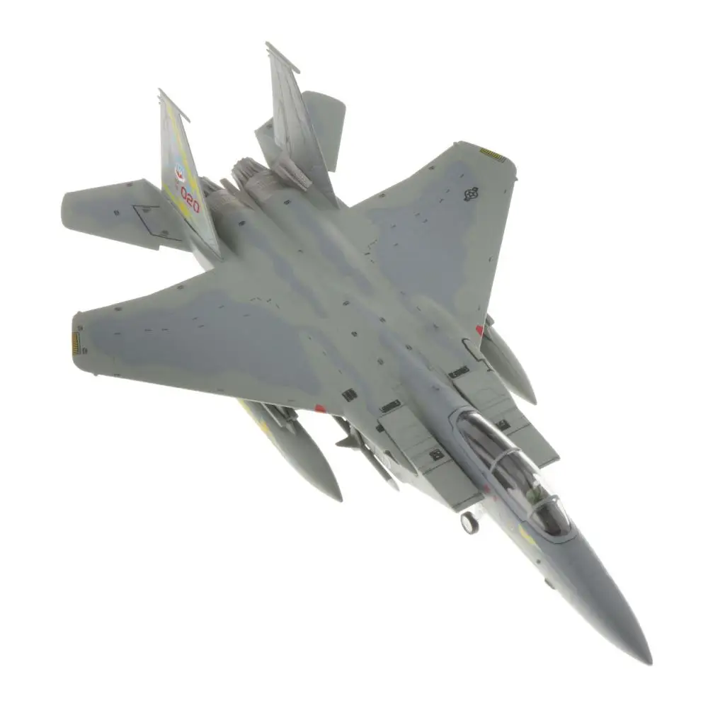 

1: 100 Diecast Model Toy F-15 Eagle Super Flanker Jet Fighter Plane