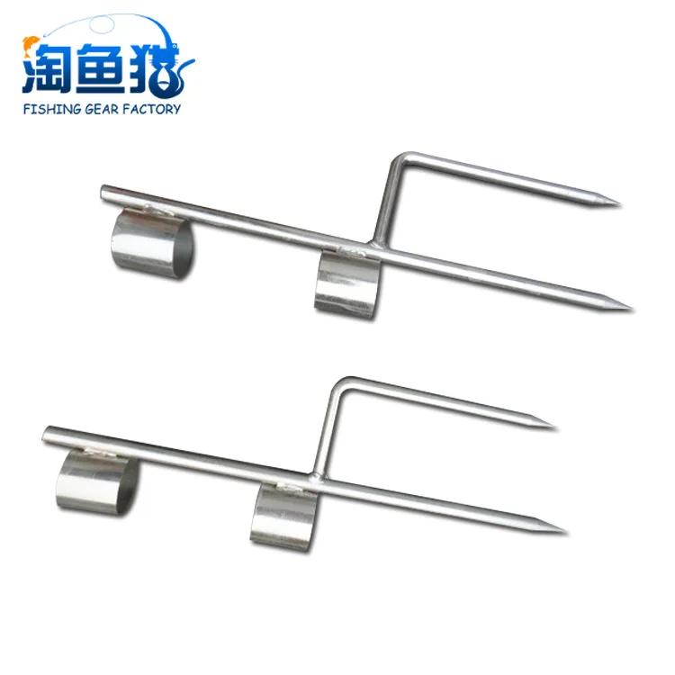 

Stainless Steel Thick Floor Outlet Fishing Gear Bird Capture Net Handle Fixed Birdnet Brace Block Umbrella Fishing Rod Fishing U