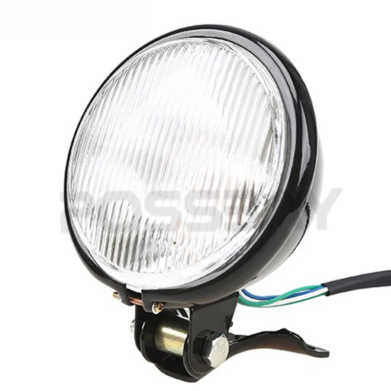 Фара POSSBAY 5 ''для мотоцикла в стиле ретро фара для CG125 GN125 Harley Suzuki Honda cb400 BWM Beam Bulb