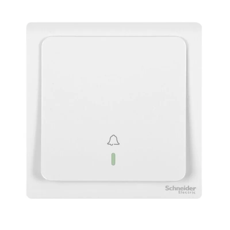 

Schneider Electric Switch Socket Breadboard Lightness Series Elegant White Doorbell Switch