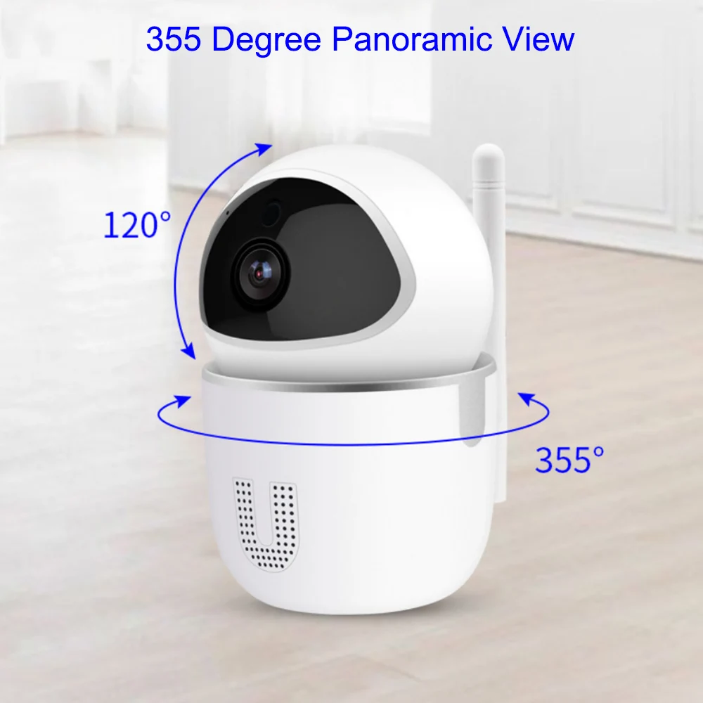 Wi Fi 1080P радионяня умный IP монитор камера ночного видения автоматическое слежение