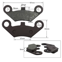 Передние тормозные колодки 2 x ATV для CFMoto CF500 500cc CF600 600cc X5 X6 X8 ATV UTV Передние тормозные колодки 2 x ATV для CFMoto CF500 500cc CF600 600cc X5 X6 X8 ATV UTV