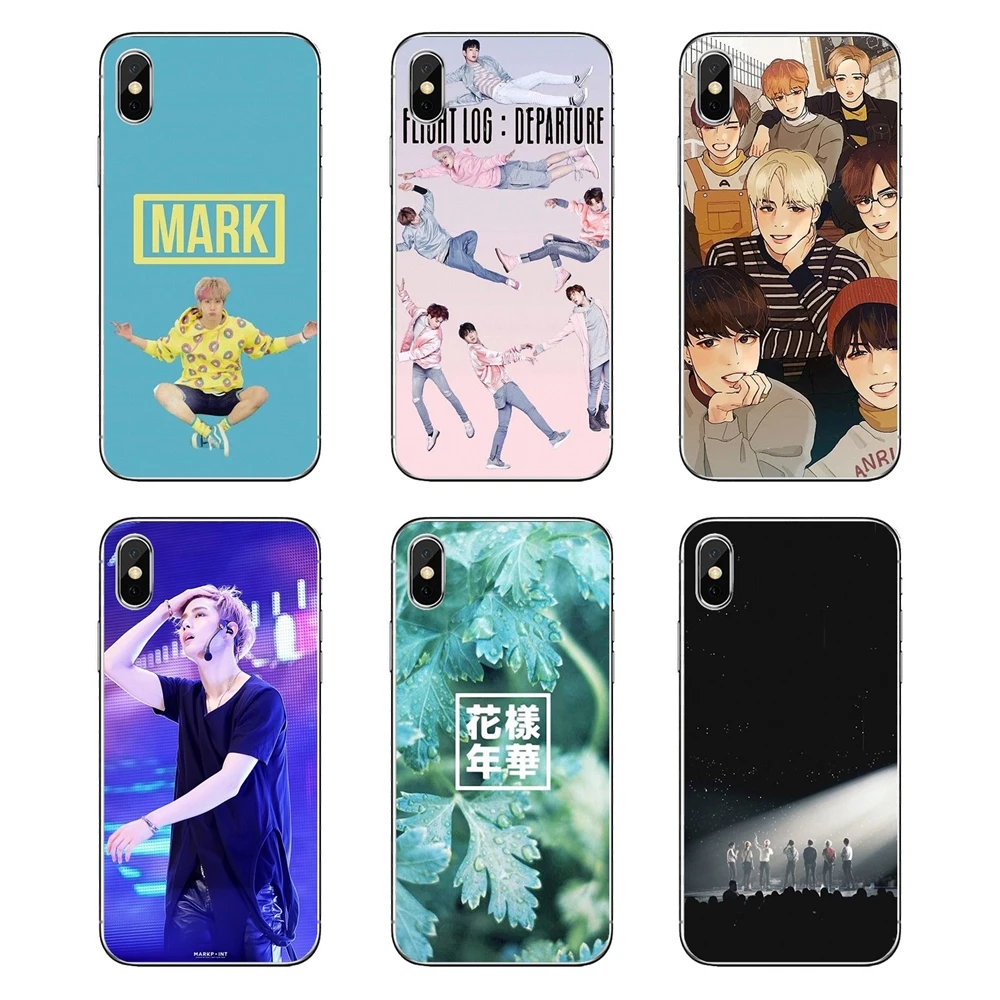 For Xiaomi Mi A1 A2 5X 6X 8 lite SE Pro Max Mix 2 2S 3 Mi5 Mi5S Soft Transparent Shell Covers GOT7 Kpop Cross |