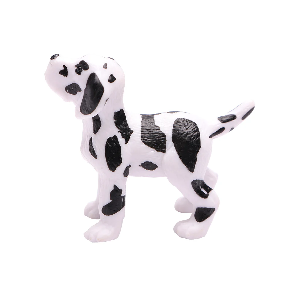 Simulation Mini dog Miniature Figurine Animal Model Toys Children Gift Fairy Garden Decoration Accessories