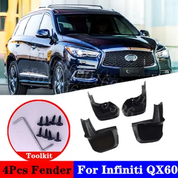 

For Infiniti QX60 JX35 2016-2020 2.5 quattro Mudflap Splash Guard Special modification parts Mudguard Fen der car accessories