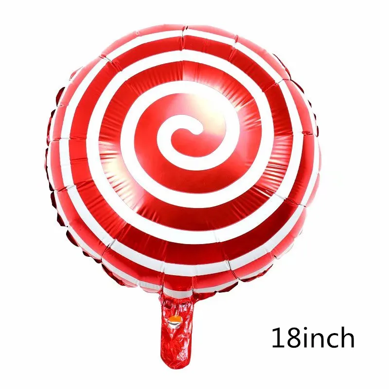 1pcs 83cm foil balloons Red Candy Cane Merry Christmas balloon decoration inflatable air balls Birthday party supplies Xmas