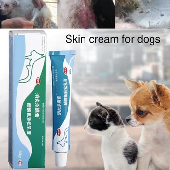 

Pet Suplies Dog Skin Infection Therapy Antibacterial Cream Herbal Ingredients Effective External Use 40g Protection Forefoot