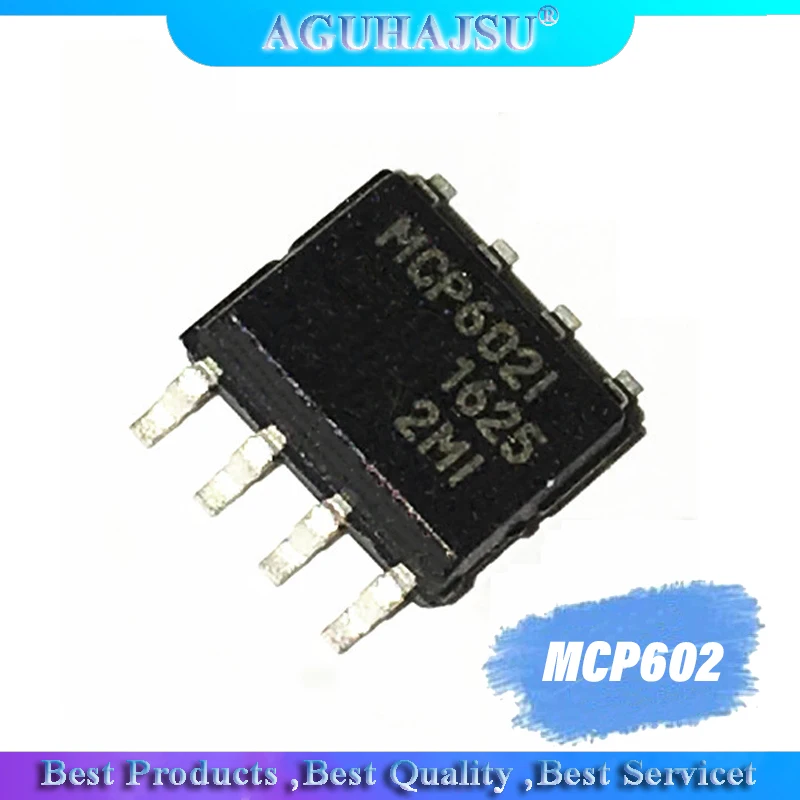 10 шт. MCP602 SOP MCP602I SOP-8 MCP602-I/SN SOP8 Dual op amp | Электронные компоненты и принадлежности