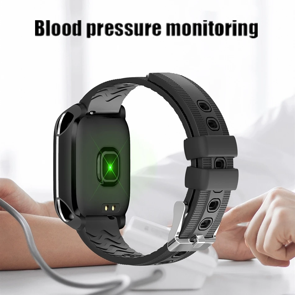 Nennbo Smart Bluetooth Watch Touch Color Screen sensory clock Dynamic Heart Rate Blood Pressure Pedometer Sport Smartwatch QW12