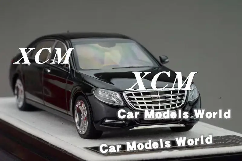 Модель литая автомобиля почти настоящая 1/43 S класс 2016 (черный) + небольшой