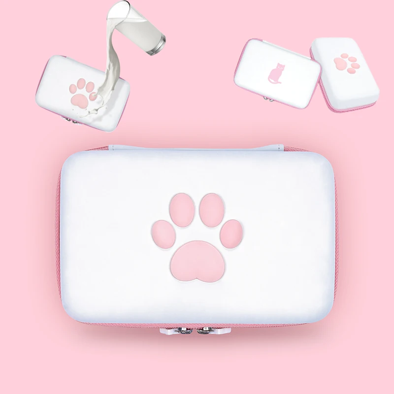 Cute Cat Paw Storage Bag For Nintendo Switch Switch Lite Eva Waterproof Hard Shell Portable Storage Bag Console Accessories Bags Aliexpress Cute Cat Paw Storage Bag For Nintendo Switch Switch Lite Eva Waterproof Hard Shell Portable Storage Bag Console Accessories Bags Aliexpress