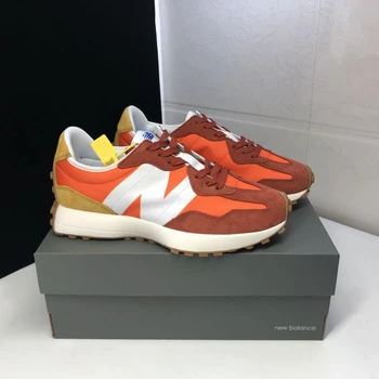 

New Arrival New Balance Men/Women NB327 Cross-Country Canvas Walking Shoes,Unisex Suede 327 Soft Jogging Light Outdoor Shoes