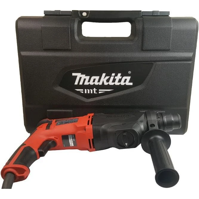 Martillo rotativo MAKITA M8701 de 800W, herramienta eléctrica jackhammer,  taladro profesional, herramientas eléctricas de productos eléctricos para  reparación de impacto de construcción, accesorios para el hogar, demolición  de perforación|Martillos 