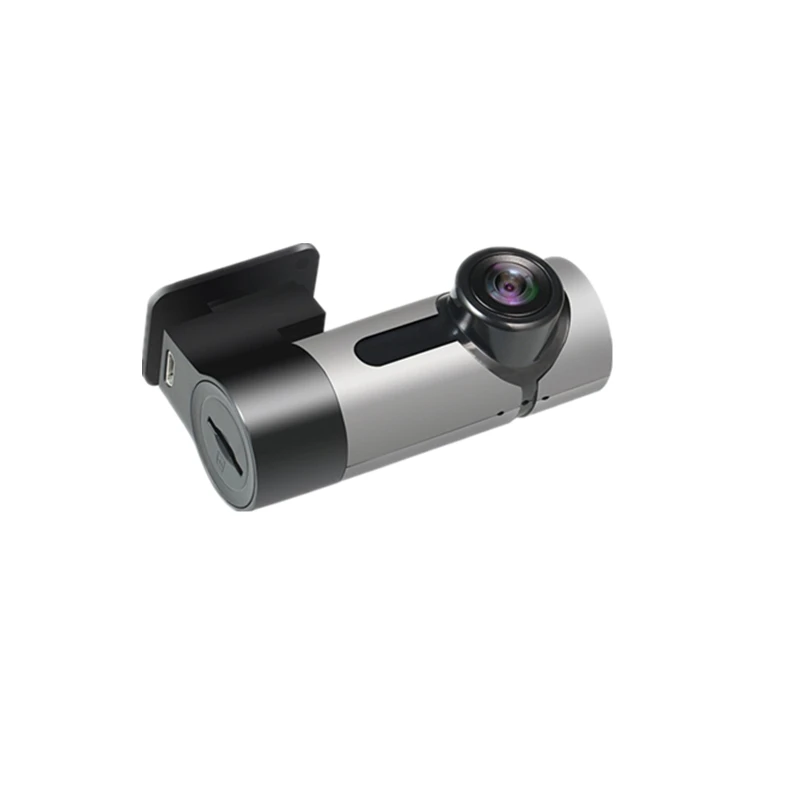 Мини Автомобильная dvr камера Dashcam 360 WiFi умная Автомобильная видеорегистратор era 1080P видео регистратор рекордер g-сенсор ночное видение видеорегистратор - Название цвета: Серебристый