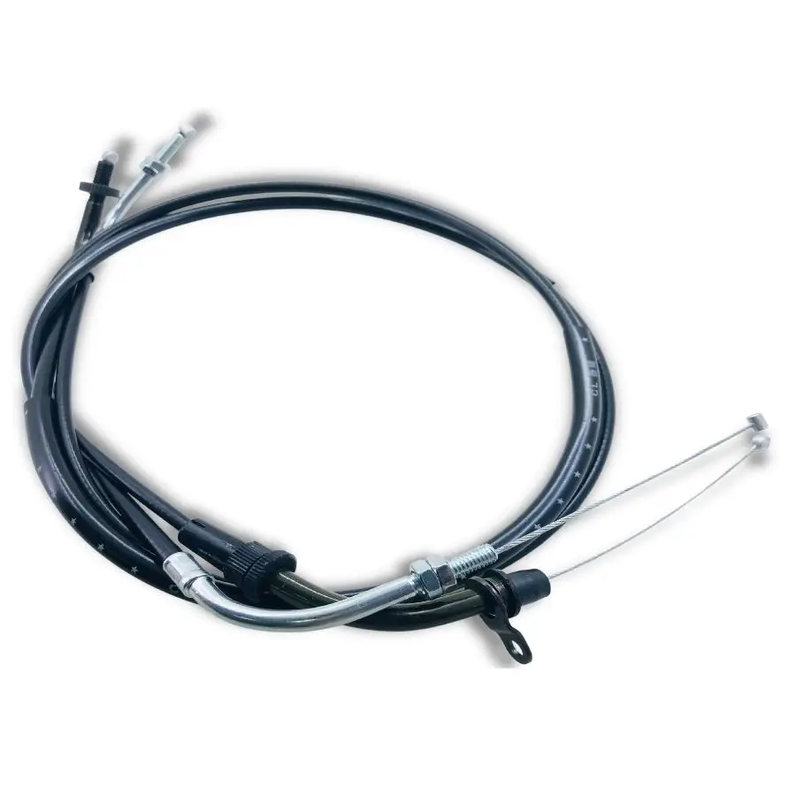 Yecnecty 2X Accessories Motorcycle Throttle Cable Oil Return Lines