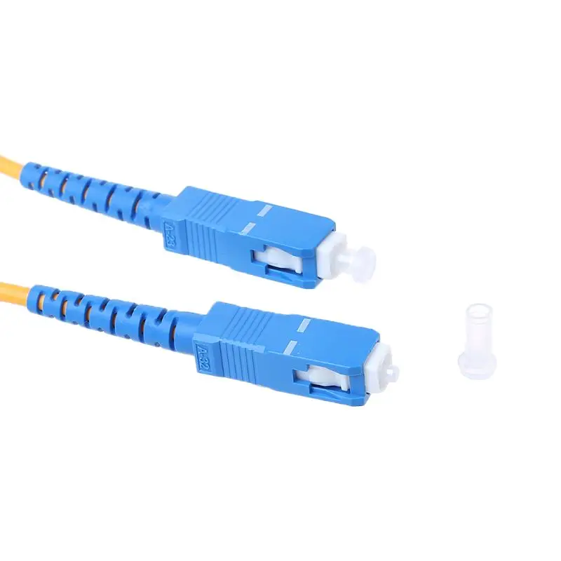 UPC-SC UPC-SM 3mm Fiber Optic Cable Single Extension Patch Cord