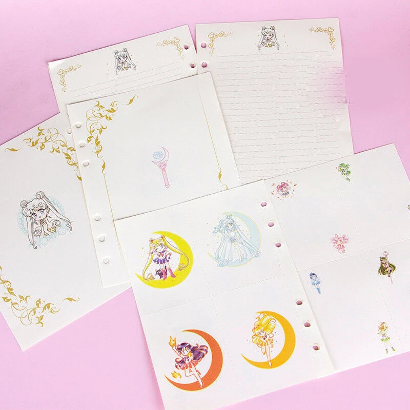 Anime Sailor Moon Student Planner Schedule Notebook Diary Paper Notepaper Gifts