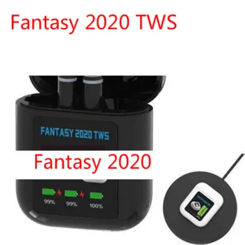 

TWS Headset FANTASY 2020 LCD Display Mini Wireless Earbuds V5.0+Sports Running Earphones With Wireless Charging for iphone
