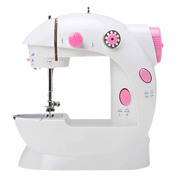 

Mini Electric Sewing Machine Portable Household Sewing Machine Micro Sewing Equipment (AU Plug)