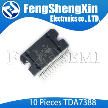 

10pcs/lot New TDA7388 ZIP25 TDA7388A ZIP 7388A ZIP-25 42W quad bridge car radio amplifier