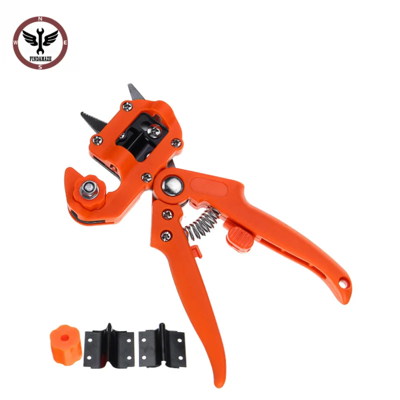

FINDAMAZE Garden Nursery Fruit Tree Pruning Shears Scissor Multifunction Plant Grafting Cutting Tools