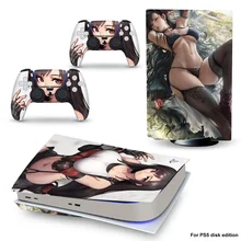 

Sexy Beauty PS5 Standard Disc Edition Skin Sticker Decal Cover for PlayStation 5 Console & Controller PS5 Skin Sticker Vinyl