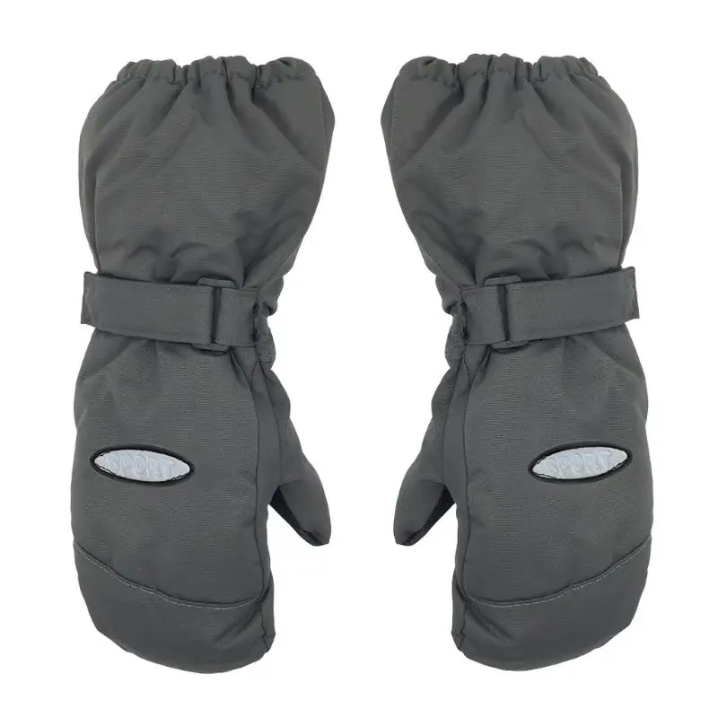 2-6 years old Winter Outdoor Children Ski Gloves Thick Warm Windproof Waterproof Kids Mittens Boys Gloves Girls Mittens
