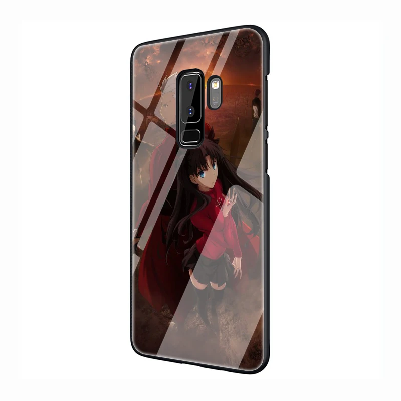 EWAU Fate Stay Night закаленное Стекло чехол для телефона для samsung S7 край S8 S9 S10 Note 8, 9, 10, плюс A10 20 30 40 50 60 70 - Цвет: G7