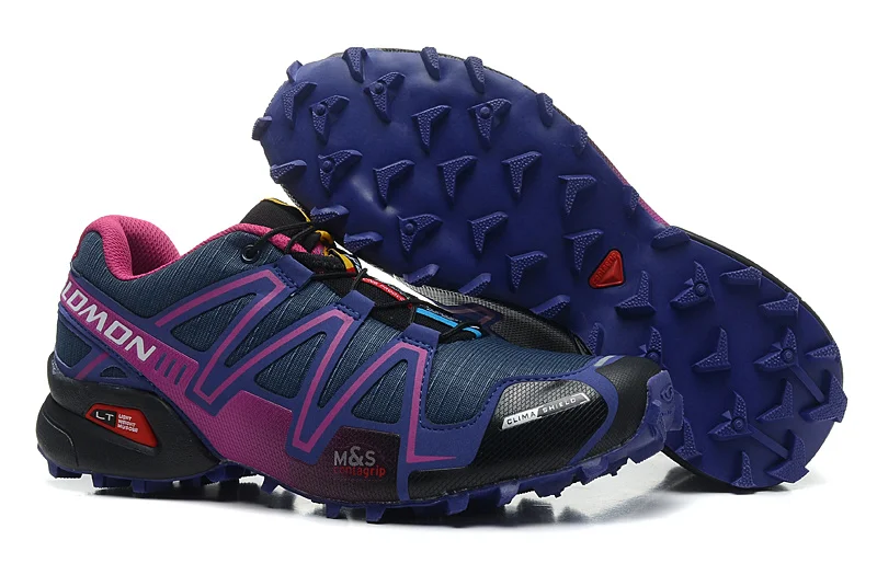 Salomon speed cross 3; женская спортивная обувь; женская обувь для бега; Zapatillas Solomon Hombre Mujer - Цвет: Women-Cross 3-4