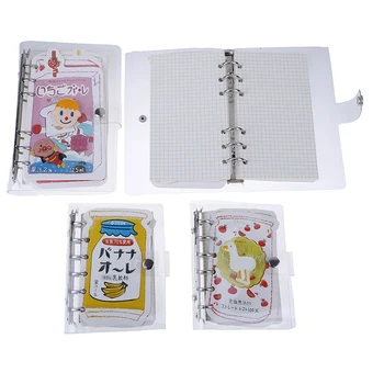 

1PC Kawaii A6/A7 Diary Notebook Binder Girl Heart Creative Portable Hand Ledger