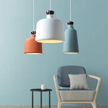 

nordic deco chambre luminaria glass restaurant Home Decoration E27 Light Fixture lustre pendente