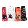 Golf L-shape Putter Cover Headcover for Blade Golf Putter Golf Driver Head Cover Spider Silver Web Head Dustproof Covers 4
