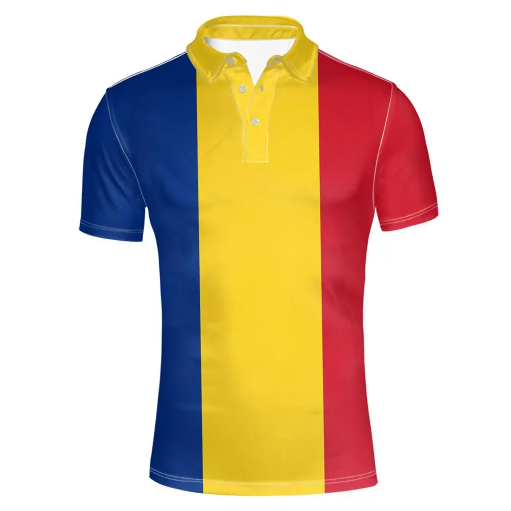 

ROMANIA shirt diy free custom made name number rom Polo shirt nation flag ro romana romanian country college print photo clothes