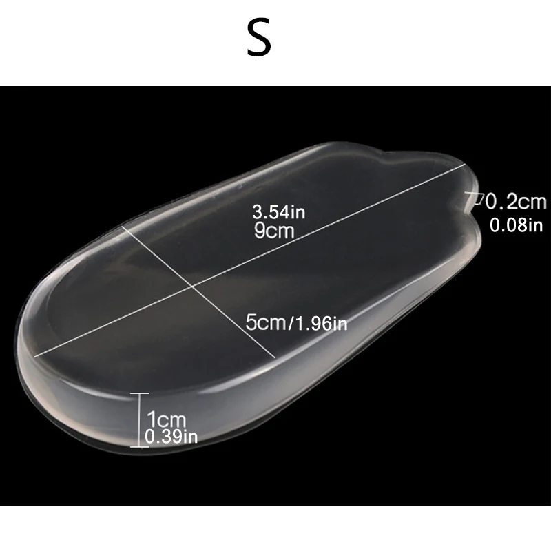 1 пара силиконового типа O тип X стелька для ног Тип для коррекции пятки Подушечка для коррекции пятки инструмент для ухода за ногами