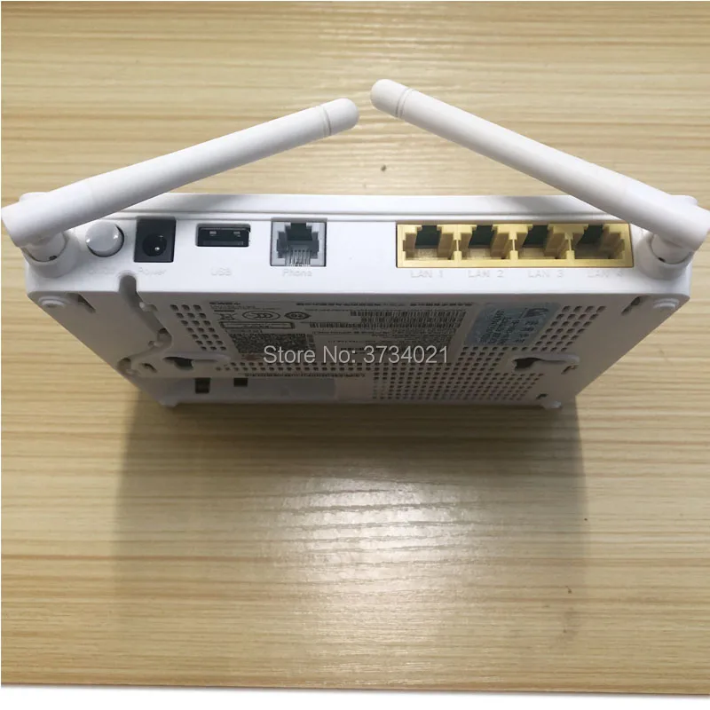 Подержанный 99% новый Huawei HG8347R EPON оптический сетевой блок ONU ONT с портом 1GE + 3FE 1TEL USB