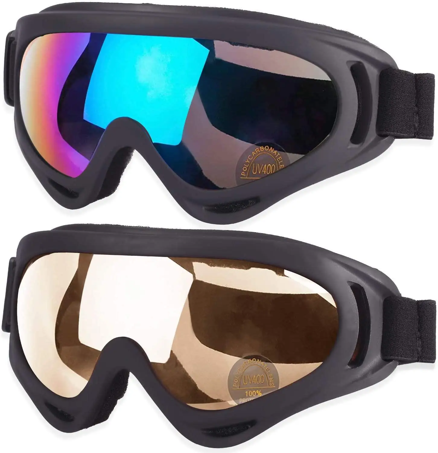 

UV Protection Outdoor Sports Ski Glasses CS Army Tactical Military Goggles Snowmobile Bicycle Motorcycle Protective Glasses