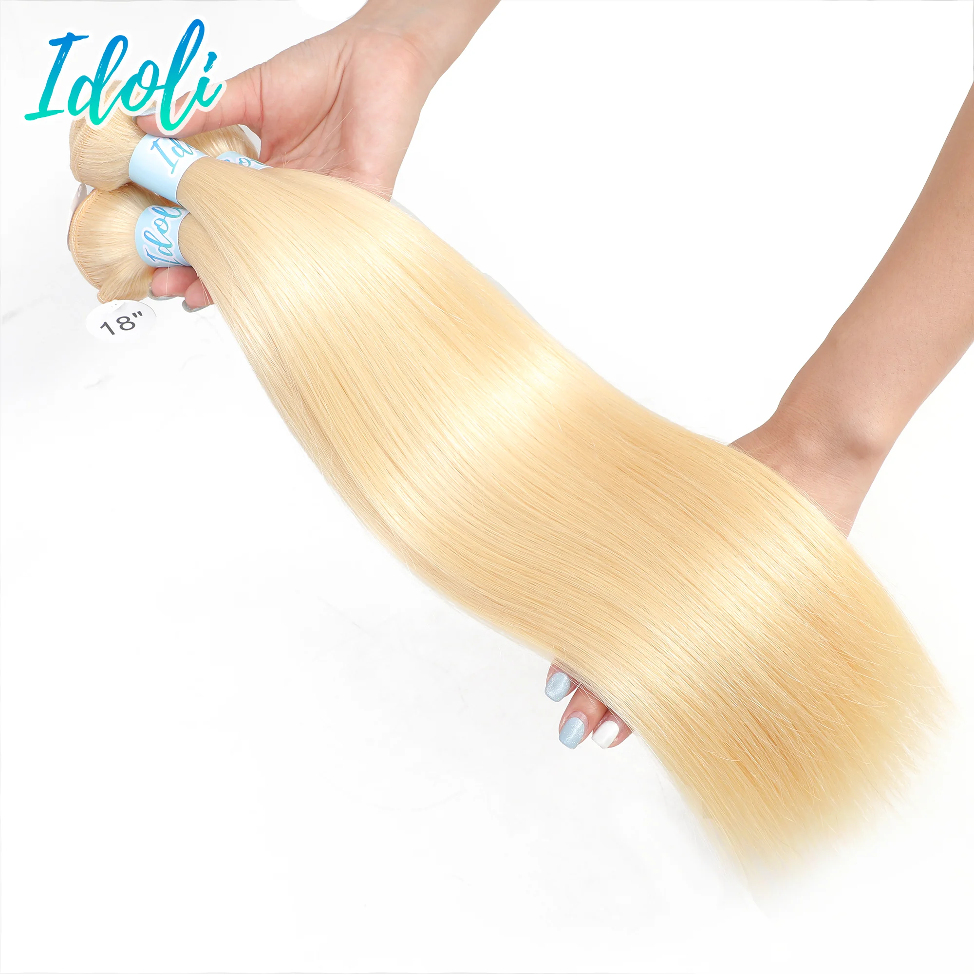 

Blonde Hair Extensions Straight 613 Peruvian Hair Bundles 100% Human Hair Bundles Remy Bulk Buy Light Brown Hair Weaves