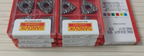 10 шт. вставки карбида WNMG080404-PF 5015