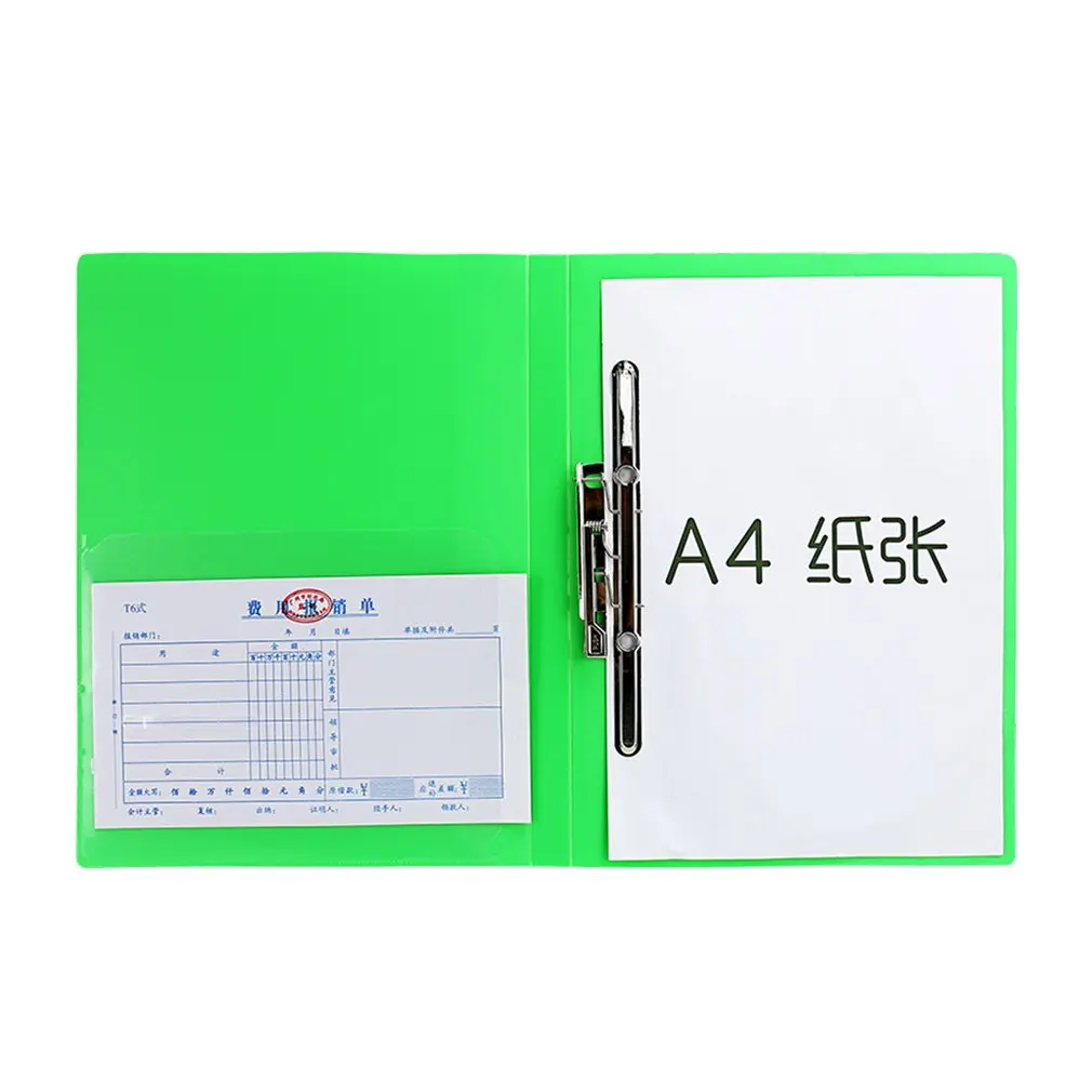 

TIANSE TS-1603 Solid Color Stationery Files Folder Portable Size Business Office Document Holder Folder For A4 Paper