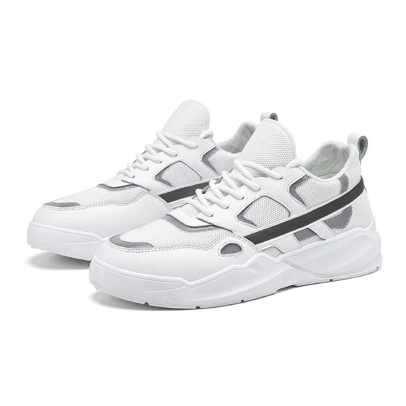 

Hot sale Light Mens Sneakers Reflective Mesh Breathable Sports Shoes Men Jogging Shoes Men Running shoes Outdoor Walking shoes