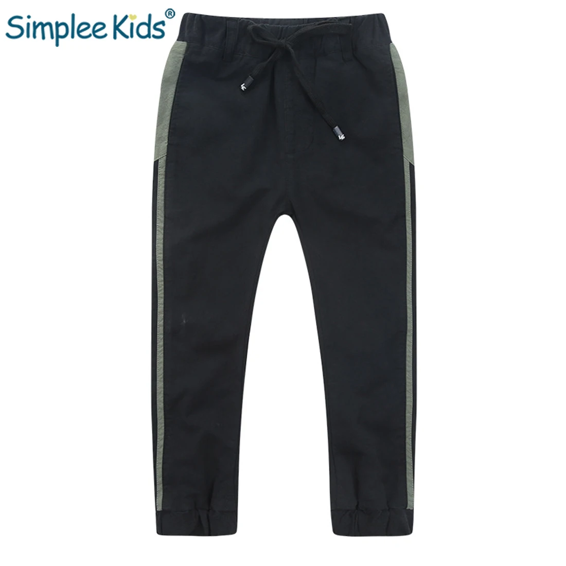 

Simplee Kids Sport Pants For Boys Man Bottoms Sweatpants Side Parallel Bars Boy Pants Soft Cotton Toddler Boy Running Trousers