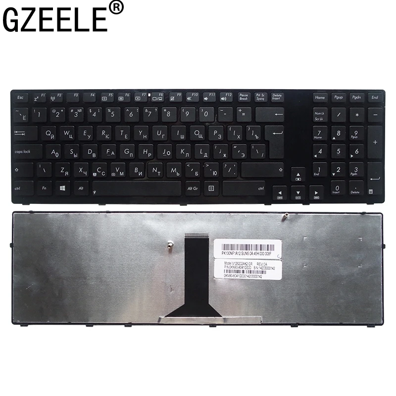 Новая русская клавиатура GZEELE для ASUS R900 R900V R900VB R900VJ R900VM PK130JO1A00 V-126202AS1 04GN6S1KUS00-7