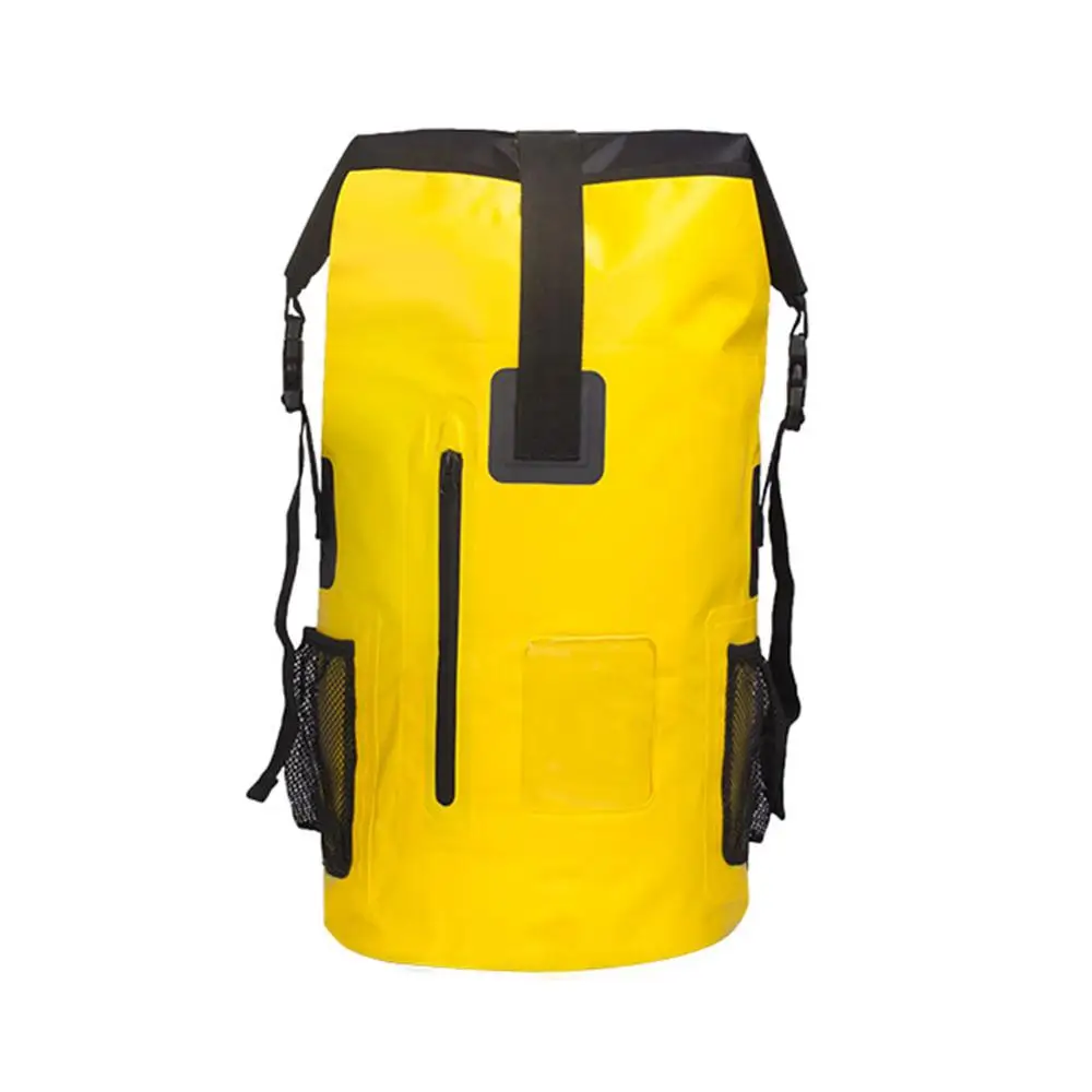 Yellow 30L Водонепроницаемый рюкзак сухой мешок IPX6 Водонепроницаемый класс для плавающих лодок Кемпинг Туризм Катание на лыжах - Цвет: Yellow 30L