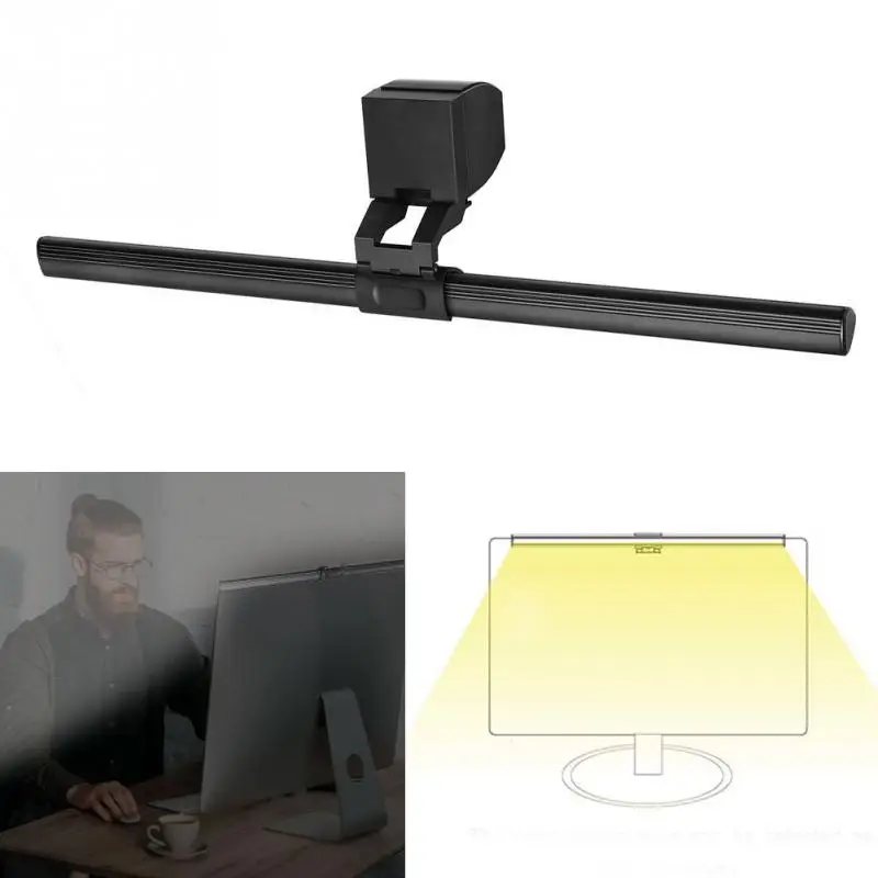 Чтение USB питание 5 в регулируемый светодиодный компьютерный экран 5 Вт настольная лампа прочная защита глаз офисный не мерцающий Алюминиевый Монитор