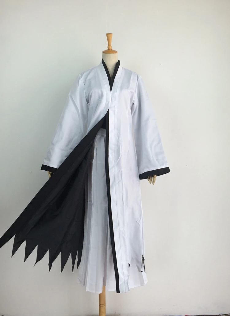 Горячее предложение, аниме, косплей костюм Bleach Kurosaki Ichigo Robe плащ пальто японского аниме косплей костюм на Хэллоуин