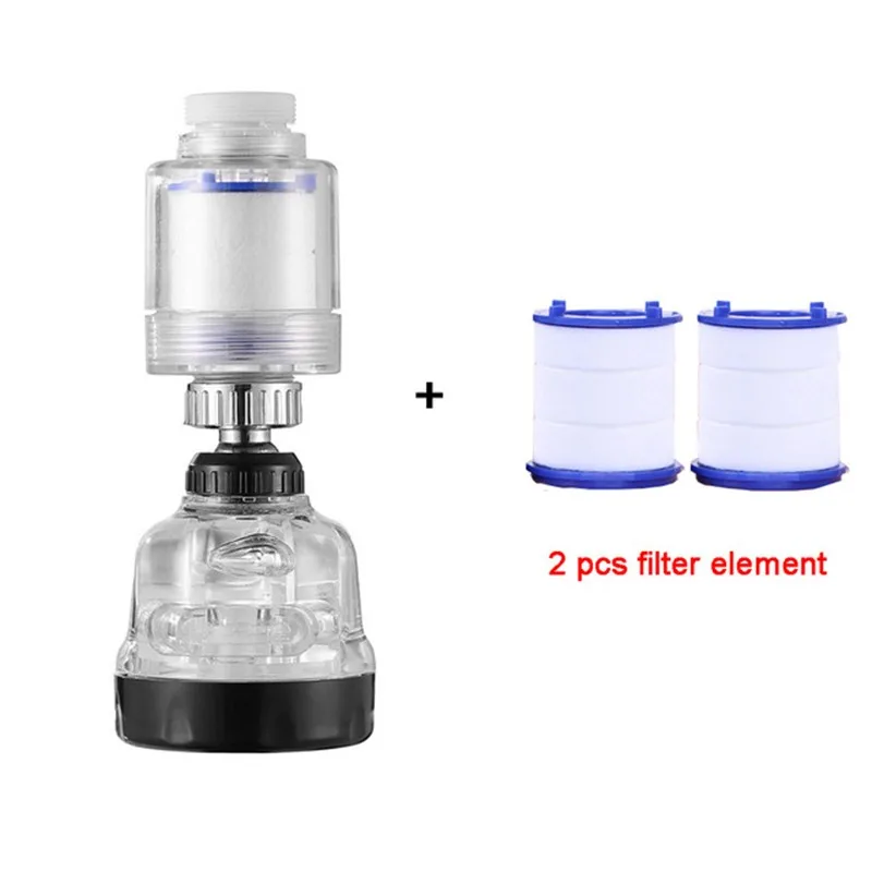 

3 modes Faucet Aerator 360 Rotatable Chlorine Removal Filter Purify Water Faucet Filter Water Saving Splashproof